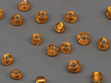 Синци - оранжеви 4х4mm, отвор 1.5mm - 25g
