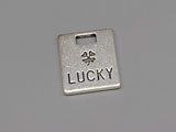 Плочка Lucky 11x13x1.2mm, отвор 2x4mm - 10 бр.