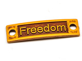 Плочка Freedom 35x9.5mm, отвори 3mm - 25g ≈ 45 бр.