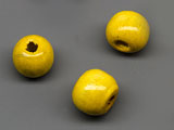 Топче жълто - d=10mm , отвор 3mm - 25g ≈ 78бр.