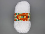 Прежда Bonbon Chunky бяла - 100% акрил - 100g ≈ 135m