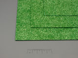 Гума Ева 1.9mm с брокат зелена, 20x30cm - 1 бр.