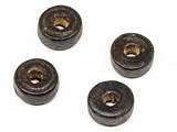 Диск тъмно кафяв 10х4mm, отвор 3mm - 25g ≈ 139 бр.