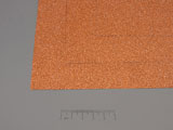 Глитер картон оранжев 20x30cm, 250g - 10 бр.