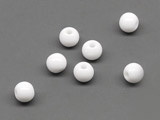 Топче бяло d= 5mm , отвор 1.5mm - 25g ≈ 401 бр.