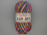 Прежда меланж POP ART - 20% вълна, 80% акрил - 100g ≈ 200m