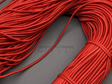 Текстилен ластик червен 2.5mm - 100m