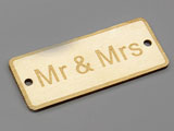 Плочка Mr&Mrs 24.5x59.5x2.3mm, отвори 3.3mm - 50 бр.