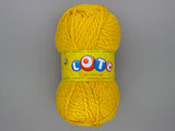 Прежда Лото жълто - 50% вълна, 50% акрил, 100g ≈ 110m