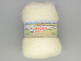 Жив филц Natura бял 50g, 100% вълна